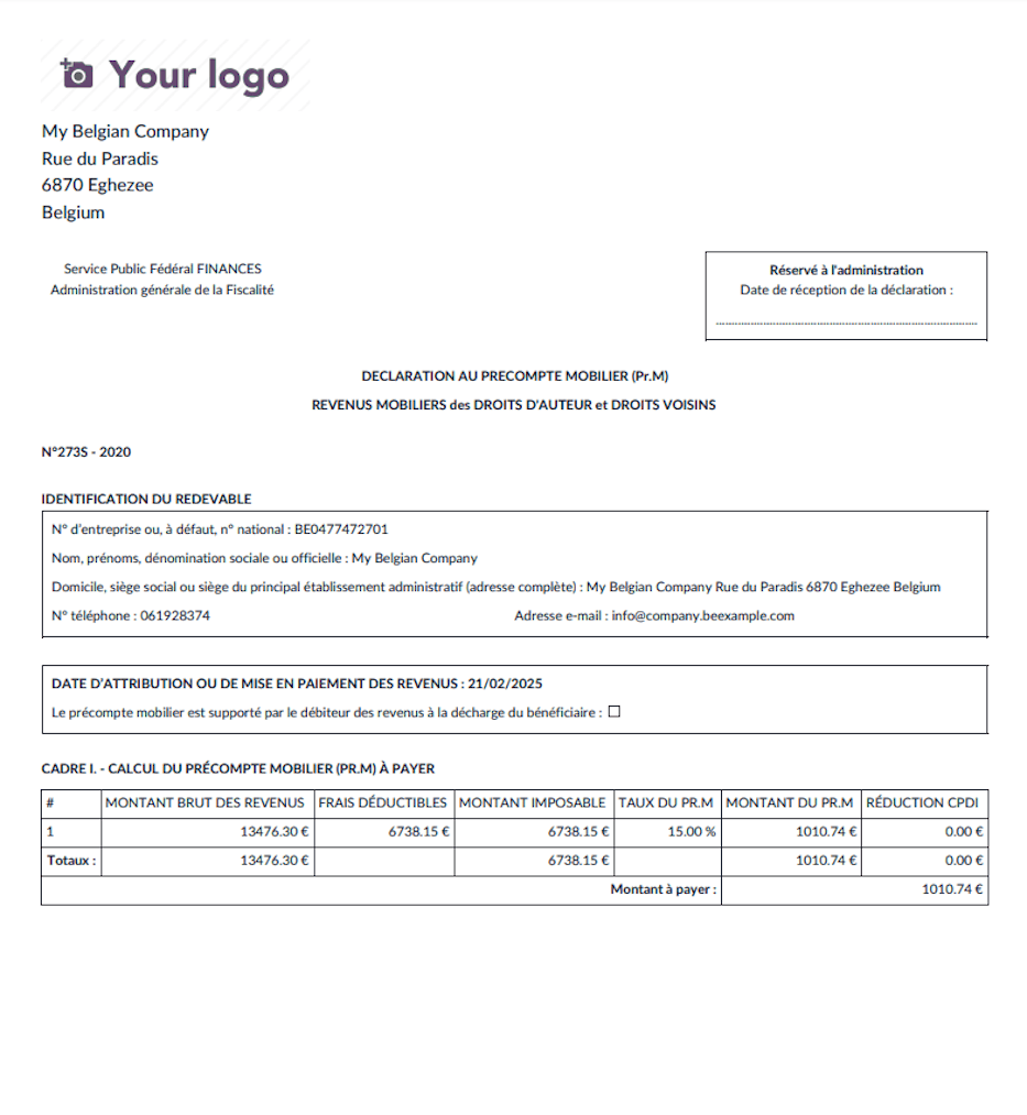 273S PDF Company Info.