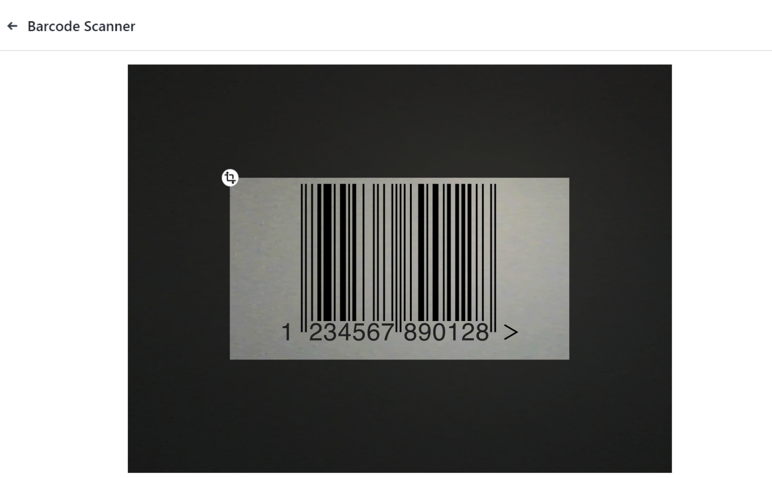 The Barcode Scanner window of the Registration Desk in the Cobuild Events application.