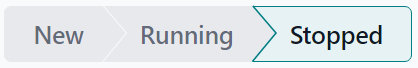 Marketing campaign's stopped status on a campaign detail form in Cobuild Marketing Automation.