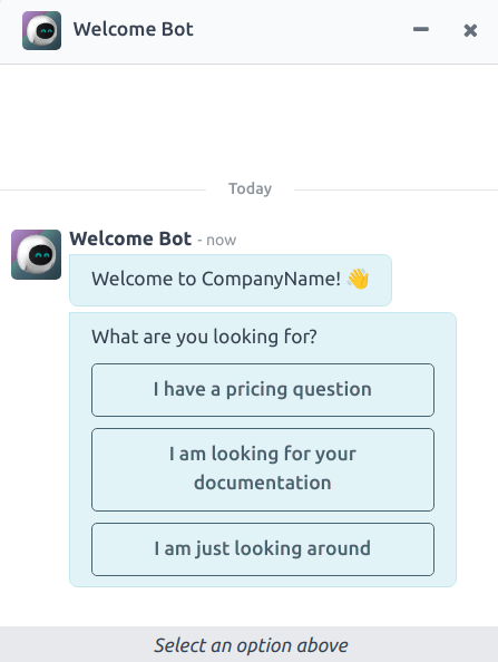 View of the chat window with a helpdesk ticket created in Cobuild Live Chat.