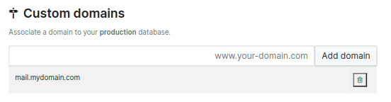 Setting up a Cobuild subdomain on a branch.