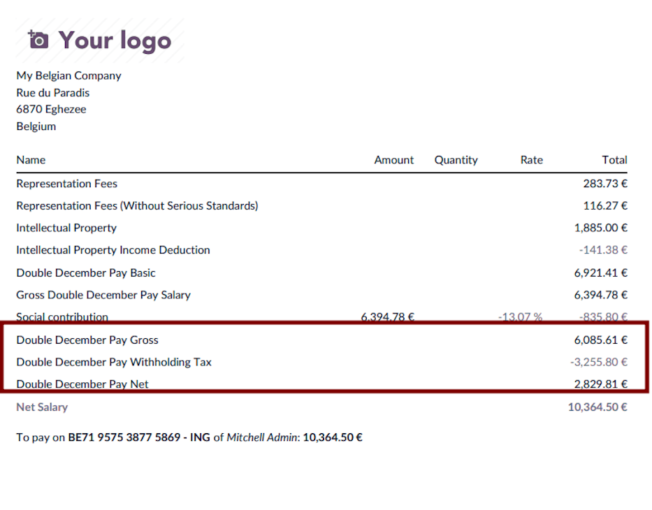 December Pay Double.
