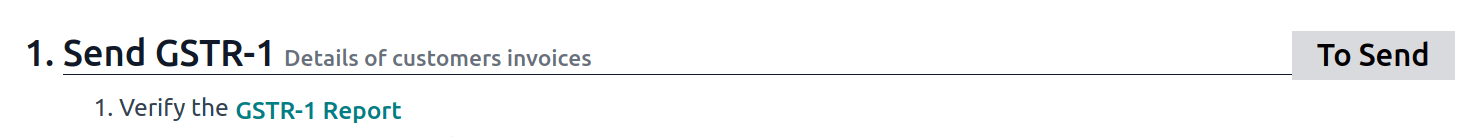GSTR-1 verify