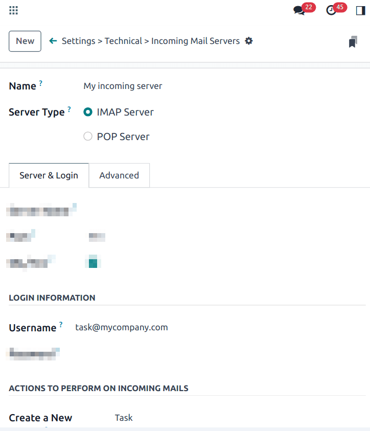 Technical schema of mailing route when using a custom domain in Cobuild.