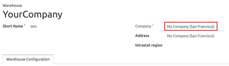 Highlight the "Company" field.