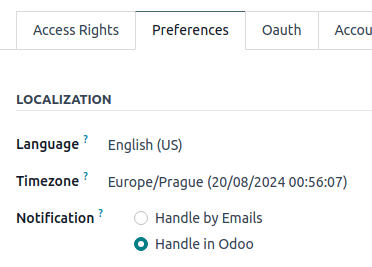 View of the Preferences tab for Cobuild Discuss.