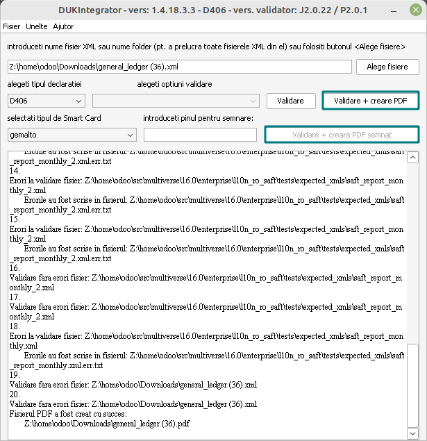 The DUKIntegrator validation software.