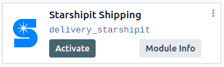 Starshipit Shipping module in the Cobuild Apps module.