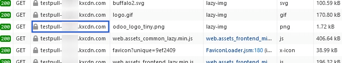 The CDN Base URL can be seen using the inspect function on the Cobuild website.
